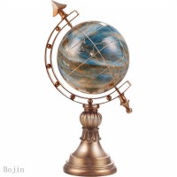 World Globe Atlas Map With Swivel Stand Geography Table Desktop Decor For Home  699947608709  113135190161
